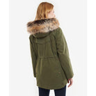 Barbour Meadow Ladies Waterproof Jacket - Olive/Classic - William Powell