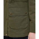 Barbour Meadow Ladies Waterproof Jacket - Olive/Classic - William Powell