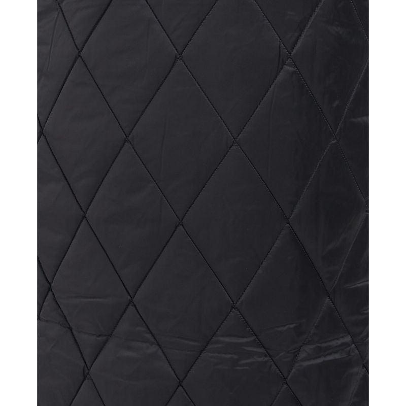 Barbour Mickley Ladies Quilted Coat - Black/Ancient - William Powell