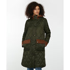 Barbour Mickley Ladies Quilted Coat - Sage/Ancient - William Powell