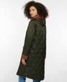 Barbour Mickley Ladies Quilted Coat - Sage/Ancient - William Powell