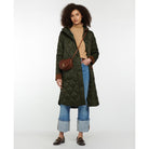 Barbour Mickley Ladies Quilted Coat - Sage/Ancient - William Powell