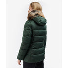 Barbour Midhurst Ladies Quilted Faux Fur Hood Jacket - Alchemy Green - William Powell