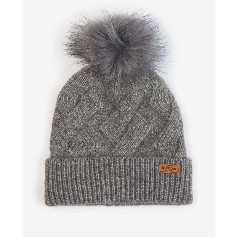 Barbour Montrose Ladies Beanie - Charcoal - William Powell