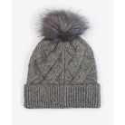 Barbour Montrose Ladies Beanie - Charcoal - William Powell