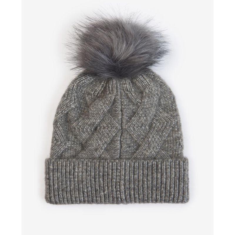 Barbour Montrose Ladies Beanie - Charcoal - William Powell