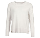 Barbour Morag Round Neck Ladies Knit - Cloud - William Powell