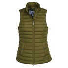 Barbour Morwick Ladies Quilted Gilet - Dark Moss - William Powell