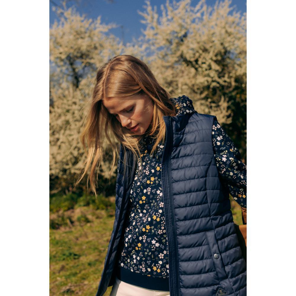 Barbour Morwick Ladies Quilted Gilet - Summer Navy - William Powell