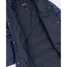 Barbour Musk Ladies Quilted Coat - Navy Herringbone - William Powell