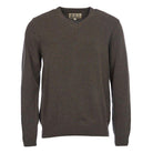 Barbour Nelson Essential V Neck Jumper - Seaweed - William Powell