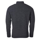 Barbour Nelson Essential Zip Neck Jumper - Storm Grey - William Powell