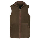 Barbour Oakmoor Mens Fleece Gilet - Olive - William Powell