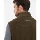 Barbour Oakmoor Mens Fleece Gilet - Olive - William Powell