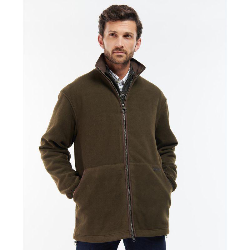 Barbour Oakmoor Mens Fleece Jacket - Olive - William Powell