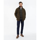 Barbour Oakmoor Mens Fleece Jacket - Olive - William Powell