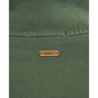 Barbour Otterburn Ladies 1/4 Zip Sweatshirt - Olive/White - William Powell