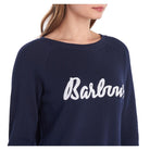 Barbour Otterburn Ladies Sweatshirt - Navy - William Powell