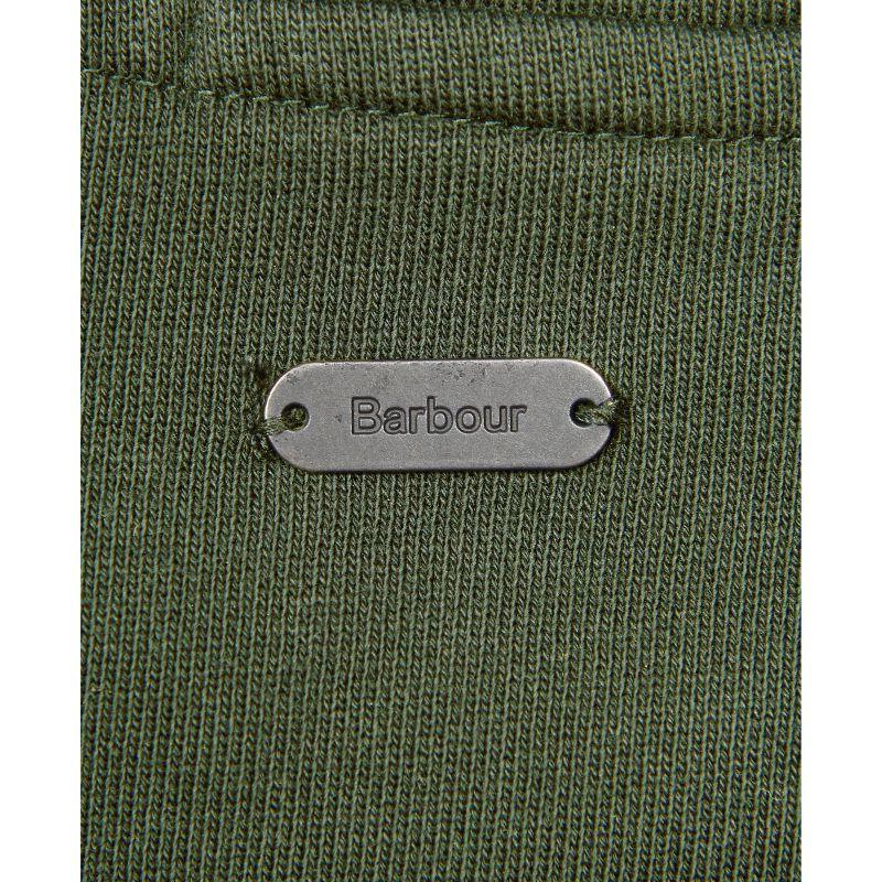 Barbour Otterburn Ladies Sweatshirt - Olive - William Powell