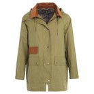 Barbour Oxburgh Showerproof Ladies Jacket - Olive/Classic - William Powell