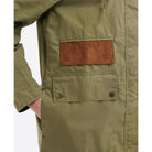 Barbour Oxburgh Showerproof Ladies Jacket - Olive/Classic - William Powell