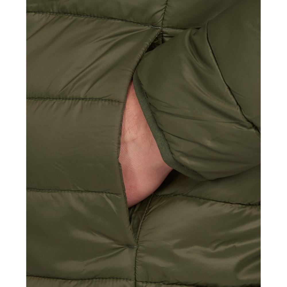 Barbour Penton Mens Quilted Jacket - Olive - William Powell