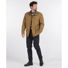 Barbour Peterkin Casual Mens Jacket - Stone - William Powell