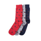 Barbour Pheasant Socks Gift Box (Set of 3) - One Size - William Powell