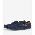 Barbour Porterfield Mens Slipper - Navy - William Powell