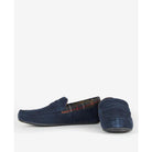 Barbour Porterfield Mens Slipper - Navy - William Powell