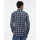 Barbour Portland Mens Tailored Shirt - Navy - William Powell