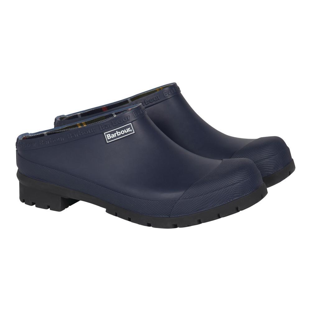 Barbour Quinn Mens Clog - Navy - William Powell