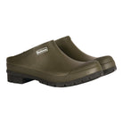 Barbour Quinn Mens Clog - Olive - William Powell