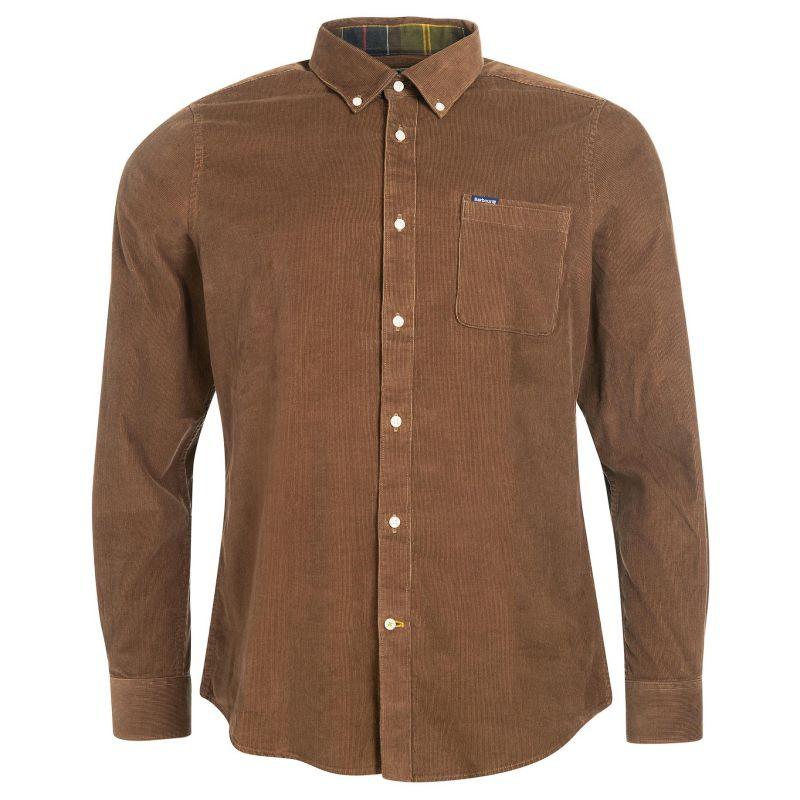 Barbour Ramsey Mens Tailored Shirt - Brown - William Powell
