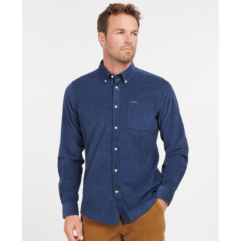 Barbour Ramsey Mens Tailored Shirt - Dark Denim - William Powell