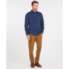 Barbour Ramsey Mens Tailored Shirt - Dark Denim - William Powell