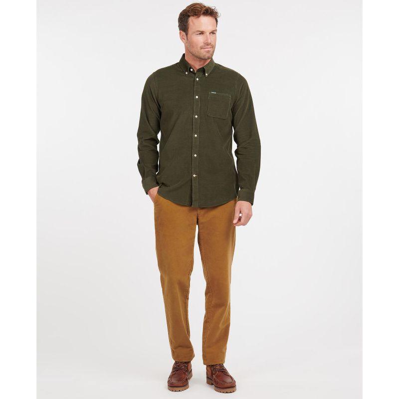 Barbour Ramsey Mens Tailored Shirt - Forest - William Powell
