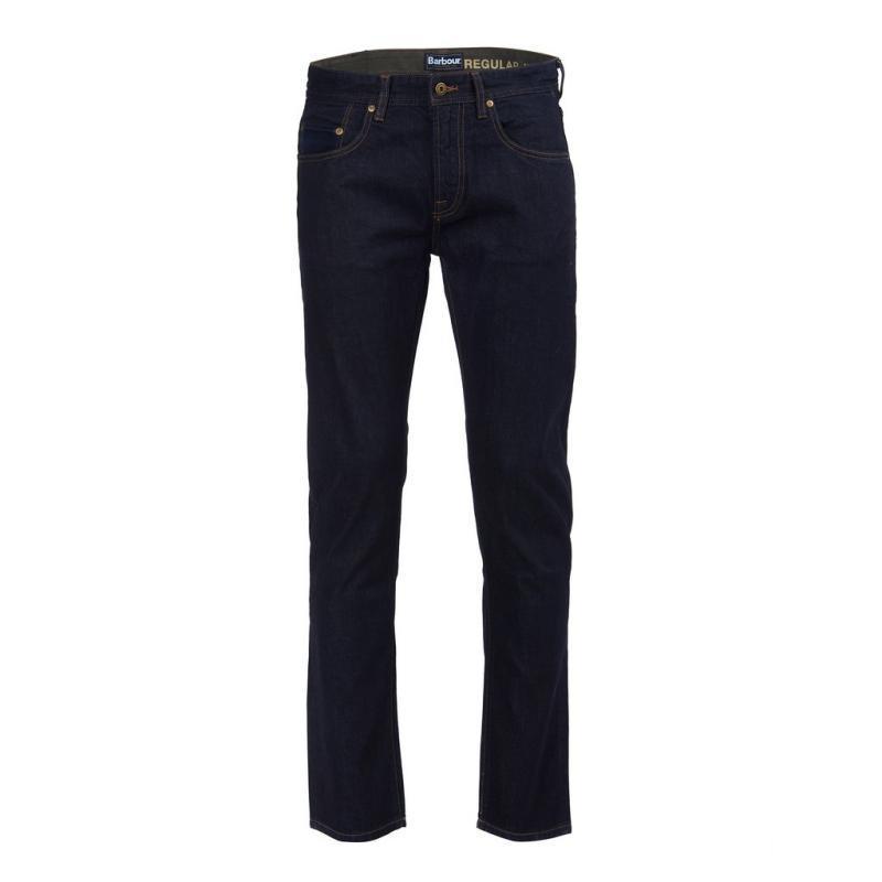 Barbour Regular Fit Mens Jeans - Rinse Wash - William Powell