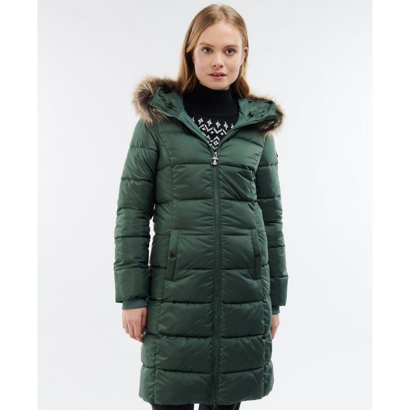 Barbour Rosoman Ladies Quilted Jacket - Alchemy Green - William Powell