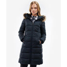 Barbour Rosoman Ladies Quilted Jacket - Dark Navy - William Powell