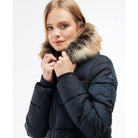 Barbour Rosoman Ladies Quilted Jacket - Dark Navy - William Powell