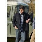 Barbour Sadle Mens Shirt - Navy - William Powell