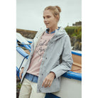 Barbour Salcombe Ladies Waterproof Jacket - Gray Dawn - William Powell