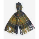 Barbour Saltburn Ladies Beanie & Tartan Scarf Set - Classic - William Powell