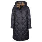 Barbour Sandyford Ladies Quilted Coat - Dark Navy/Dress - William Powell