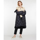 Barbour Sandyford Ladies Quilted Coat - Dark Navy/Dress - William Powell