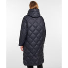 Barbour Sandyford Ladies Quilted Coat - Dark Navy/Dress - William Powell