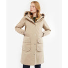 Barbour Scarlet Ladies Waterproof Coat - Sand Dune/Ancient - William Powell