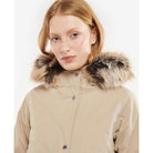 Barbour Scarlet Ladies Waterproof Coat - Sand Dune/Ancient - William Powell