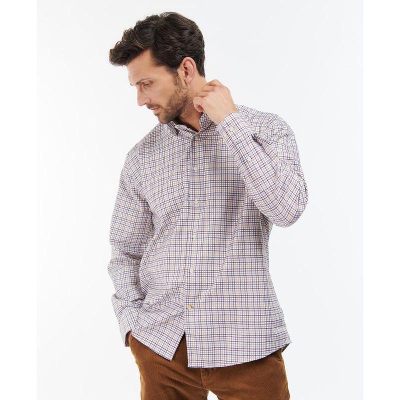 Barbour Shadwell Mens Country Active Regular Fit Shirt - Sandstone - William Powell 